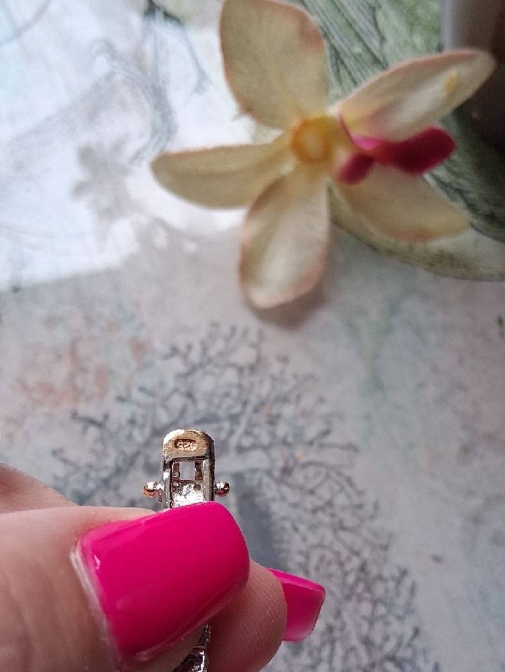Macy's Gold-Tone Crystal Link Bracelet - Picture 4 of 6